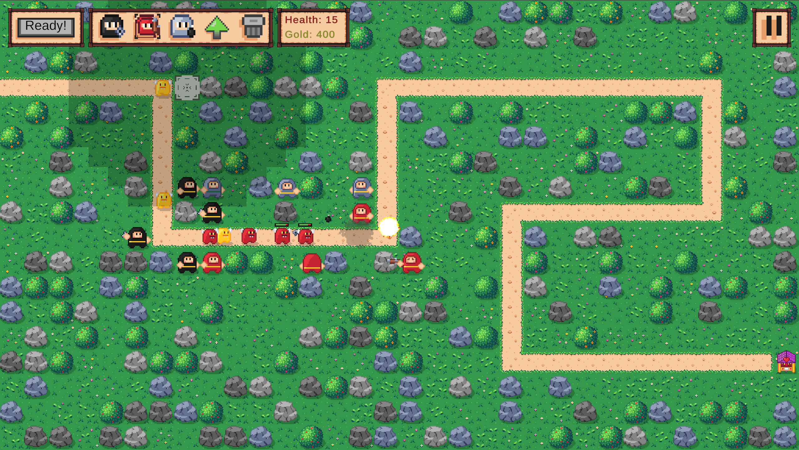 Tower Defense — C++ vs Unity